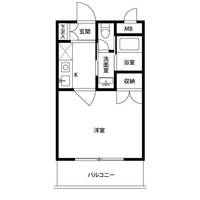 フラットYM2の間取り