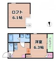 物件の間取り画像