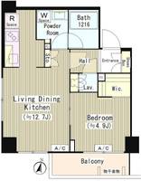 ソラーニ目黒不動前の間取り