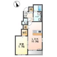 (仮称)豊中市豊南町南 賃貸アパート新築工事の間取り