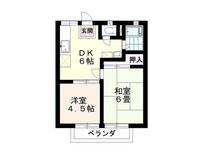 アイランドハイツB棟の間取り