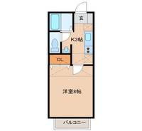 ガルテン山王伍番館の間取り