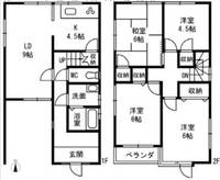 奈良県奈良市東九条町(一戸建)の賃貸物件の間取り