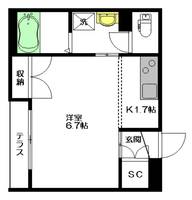 物件の間取り画像
