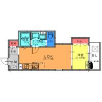 大阪府高石市西取石1(アパート)の賃貸物件の間取り