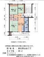 物件の間取り画像