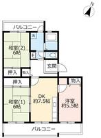 物件の間取り画像