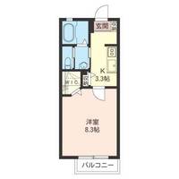 埼玉県さいたま市西区大字内野本郷(アパート)の賃貸物件の間取り