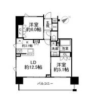 藤和シティホームズ北浦和駅前通りの間取り