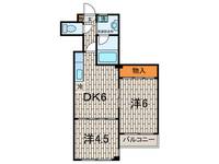 サンハイツあかりの間取り