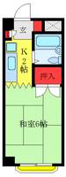 東京都荒川区東日暮里6(マンション)の賃貸物件の間取り