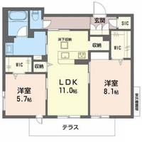 物件の間取り画像