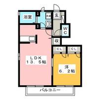 ジュネス丸の内 B棟の間取り