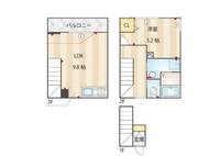 千葉県市川市市川2(アパート)の賃貸物件の間取り