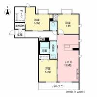 グランドヴィラ長嶺東の間取り