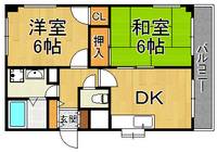 グレースメモリー立花の間取り