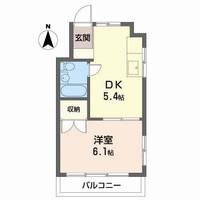 ジュピター五橋の間取り