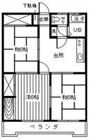 物件の間取り画像