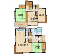 埼玉県上尾市井戸木2(一戸建)の賃貸物件の間取り
