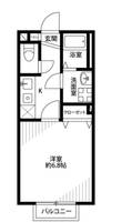 千葉県八千代市勝田台2(アパート)の賃貸物件の間取り