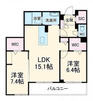 物件の間取り画像