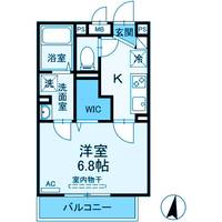 神奈川県横浜市港北区篠原北1(アパート)の賃貸物件の間取り