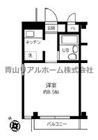 プレール南青山の間取り