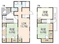 物件の間取り画像