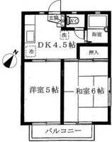 Mハイツの間取り