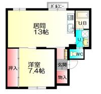 物件の間取り画像