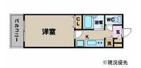 神奈川県横浜市港北区新横浜1(マンション)の賃貸物件の間取り
