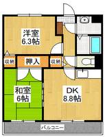 物件の間取り画像