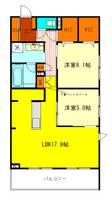 物件の間取り画像