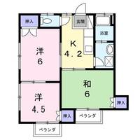 茨城県日立市石名坂町1(アパート)の賃貸物件の間取り