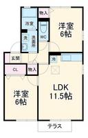 物件の間取り画像