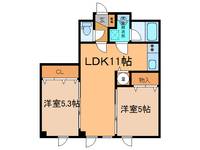 ラグ161Wの間取り