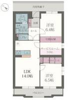 物件の間取り画像