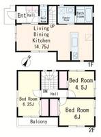 物件の間取り画像