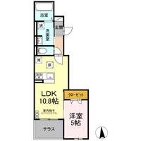 神奈川県厚木市栄町2(マンション)の賃貸物件の間取り