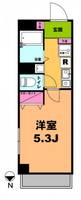 月村マンション 15の間取り