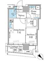 MY TOWER RESIDENCEの間取り