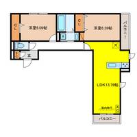 物件の間取り画像