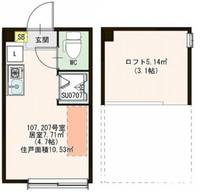 物件の間取り画像