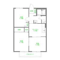 ピアチェーレBの間取り