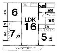 物件の間取り画像