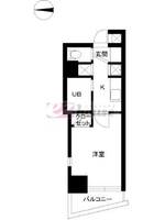 東京都中野区本町6(マンション)の賃貸物件の間取り
