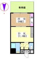 シャトーマルカの間取り