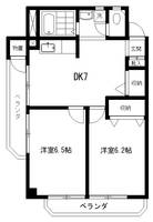 東京都杉並区和泉3(マンション)の賃貸物件の間取り