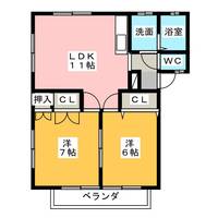 物件の間取り画像