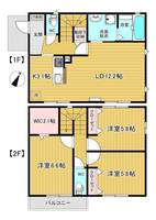 物件の間取り画像